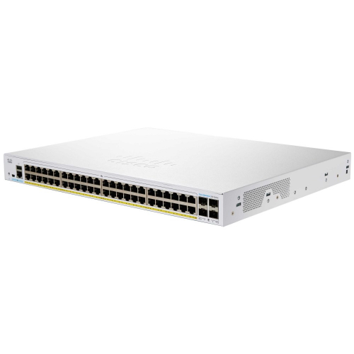 Коммутатор Cisco CBS250-48P-4G 48x PoE, 4x SFP (CBS250-48P-4G-EU)