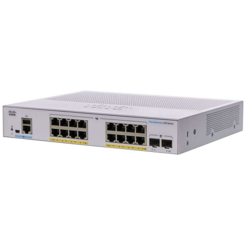 Коммутатор Cisco CBS350-16P-E-2G PoE (CBS350-16P-E-2G-EU) фото 2