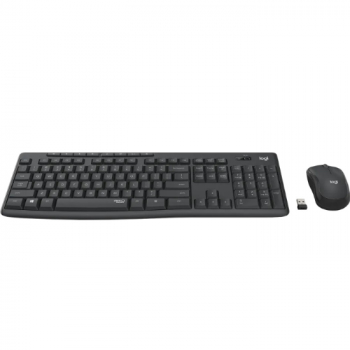 Клавиатура с мышью Logitech Wireless Combo MK295 Graphite (920-009807) фото 2