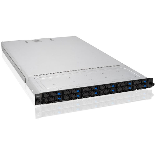 Серверная платформа Asus RS700-E10-RS12U/ noRAM (x32)/ 2x LGA 4189/ noHDD (up 12SFF)/ noODD/ 2x 10Gb/ 2x 1600W (up 2) (361664) (90SF0153-M00330) фото 3