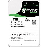 Жесткий диск Seagate Exos X16 HDD 14TB 3.5" SATA 6Gb/ s 256Mb 7200rpm 512E (ST14000NM001G)