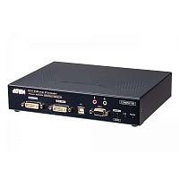 Эскиз Передатчик ATEN DVI-I Dual Display KVM over IP transmitter (KE6940AT-AX-G)