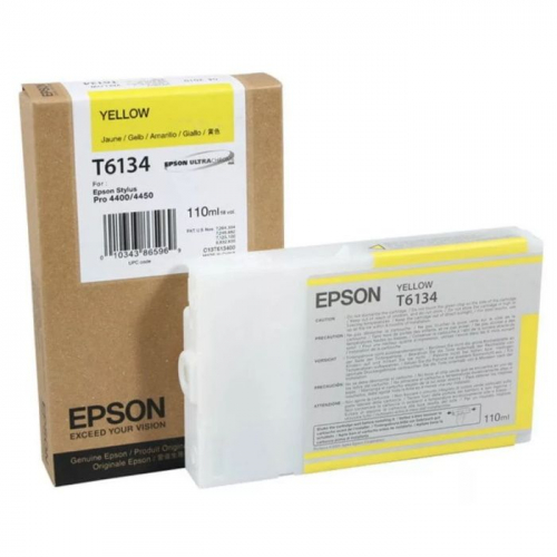 Картридж струйный EPSON T6054 желтый 110 мл для Stylus Pro 4880 (C13T605400)
