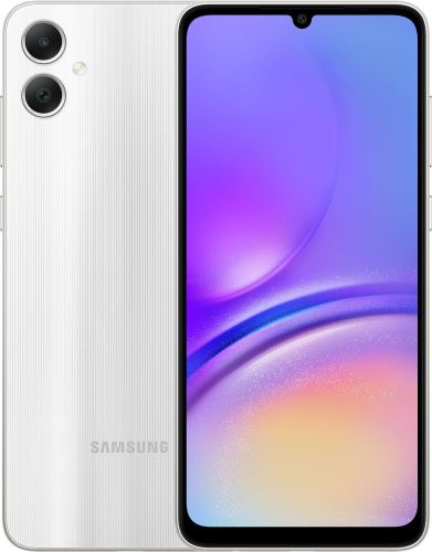 Смартфон Samsung SM-A055F Galaxy A05 128Gb 4Gb серебристый моноблок 3G 4G 2Sim 6.7
