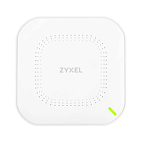 Точка доступа/ Zyxel NebulaFlex NWA90AX Hybrid Access Point, WiFi 6, 802.11a/ b/ g/ n/ ac/ ax (2.4 & 5 GHz), MU-MIMO, 2x2 antennas, up to 575+1200 Mbps, 1xLAN GE, PoE , 4G/ 5G protection, PSU included (NWA90AX-EU0102F)