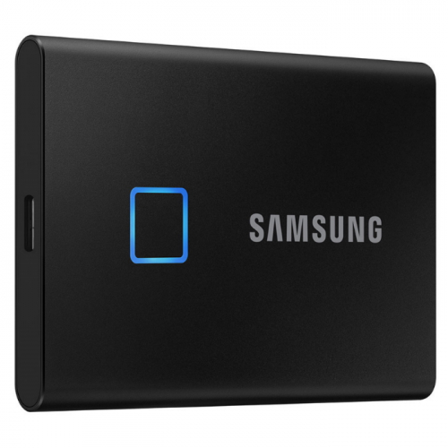 Портативный SSD-накопитель Samsung T7 Touch 1 Тб USB-C черный (MU-PC1T0K/ WW) (MU-PC1T0K/WW) фото 3