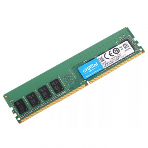 Модуль памяти Crucial CT4G4DFS824ADDR4, DDR4 DIMM 4GB 2400MHz, PC4-19200 Mb/s, CL17, 1.2V, SRx8 RTL (CT4G4DFS824A)
