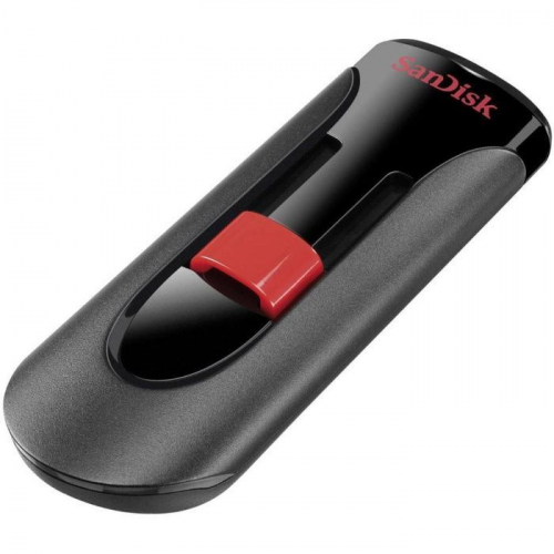 Внешний накопитель SanDisk Cruzer Glide USB Drive 64GB USB 2.0 Black (SDCZ60-064G-B35)