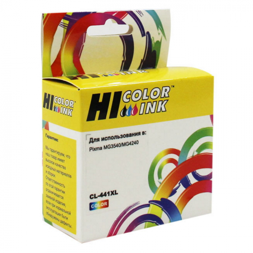 Картридж Hi-Black HB-CL-441XL-Color (для PIXMA MG2140/ 3140) (15011974345)