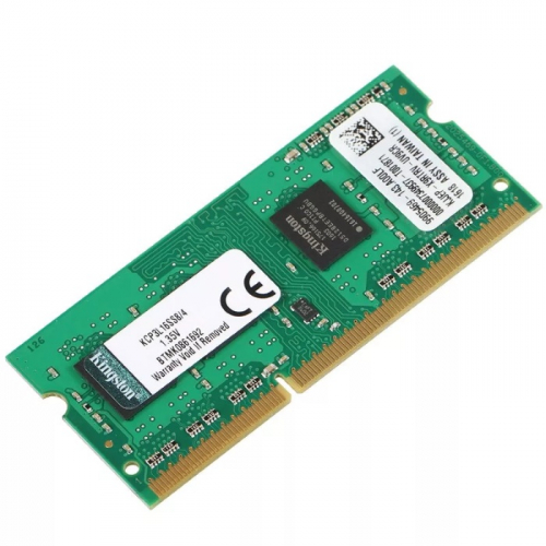 Модуль памяти Kingston KCP3L16SS8/4, Branded DDR3 4GB DDR3 SODIMM 1600 МГц, PC3-12 800 Mb/s, CL 11, 1.35V (KCP3L16SS8/4) фото 2