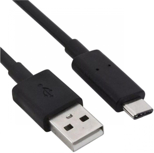 Кабель Premier 5-933RC60 1.0BK USB-A-USB Type-C (m) 1м черный пакет