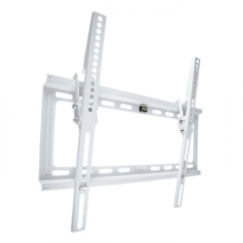 Кронштейн Kromax IDEAL-4 белый для TV 22-65, настенный наклонный, max VESA 400x400, от стены 23 мм, наклон 0-10° (26020)