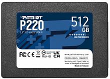 Накопитель SSD Patriot SATA III 512Gb P220S512G25 P220 2.5"