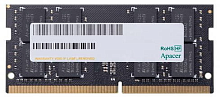 Apacer DDR4 16GB 2666MHz SO-DIMM (PC4-21300) CL19 1.2V (Retail) 1024*8 3 years (AS16GGB26CQYBGH/ ES.16G2V.GNH)
