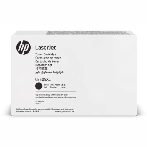 Картридж HP 05X, черный / 6500 страниц для LJ P2055 (белая упаковка) (CE505XC)