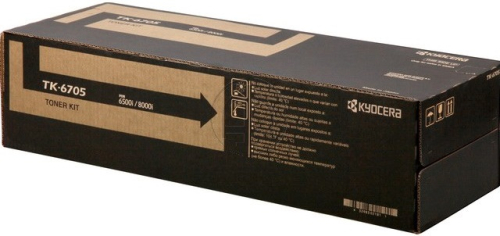 Картридж лазерный Kyocera TK-6705 1T02LF0NL0 черный (70000стр.) для Kyocera 6500i/ 8000i