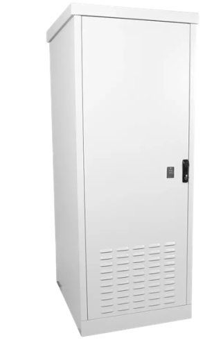 Шкаф уличный всепогодный напольный 12U (Ш700хГ900), две двери (ШТВ-1-12.7.9-43АА)
