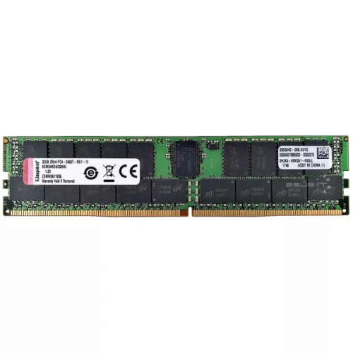 Память оперативная Kingston Server Premier DDR4 32GB RDIMM PC4-19200 2400MHz ECC Registered 2Rx4, 1.2V (Hynix D IDT) (Analog KVR24R17D4/32) (KSM24RD4/32HDI)