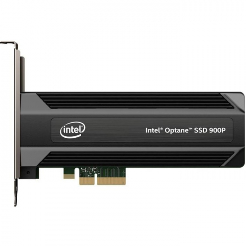 Накопитель SSD Intel Original Optane 900P PCI-E AIC 480GB 3D XPoint PCIe NVMe 3.0 x4 2500/2000MB/s IOPS 550K/500K MTBF 1.6M RTL (SSDPED1D480GAX1 945761)