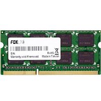 Модуль памяти Foxline DDR3L, SODIMM, 8GB, 1600MHz, PC3L-12800 Mb/ s, CL11, 1.35V (FL1600D3S11L-8G)