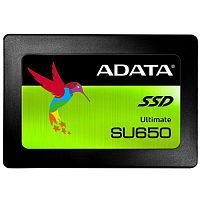 Твердотельный накопитель A-DATA Ultimate SU650 SSD 2.5" 960GB SATA III R/ W - 520/ 450 MB/ s 3D TLC IOPS 40K/ 75K (ASU650SS-960GT-R)