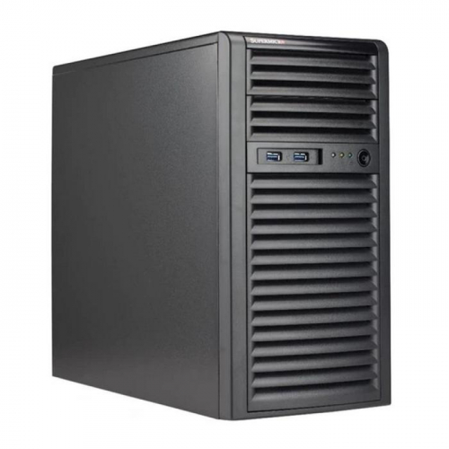 Рабочая станция Supermicro UP Workstation 530T-I MT/ Xeon E-2300/ no DIMM(4)/ SATARAID HDD(4)LFF/ 2x1Gbe/ 4xPCIex2-8/ 1xM.2/ 400W (SYS-530T-I)