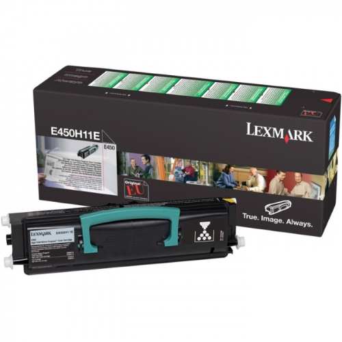 Тонер-картридж Lexmark черный 11000 страниц для Lexmark E450E (450H11E) (E450H11E)