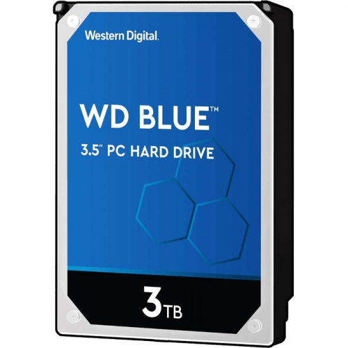 Жесткий диск HDD 3TB Western Digital Blue, 3.5