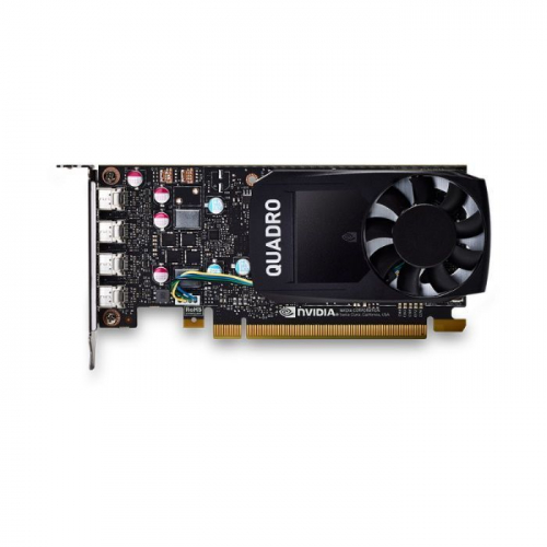 Видеокарта PNY Quadro P620 V2, 2GB GDDR5 128bit , PCI Express 3.0 x16, CUDA 512, 4 x mDP 1.4, 40W, 145 mm (VCQP620V2-SB)