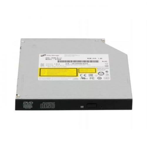 Привод DVD-ROM LG DTC0N встраиваемый, SATA, черный, 12.7 mm, OEM (DTC0N.BHLA10B)