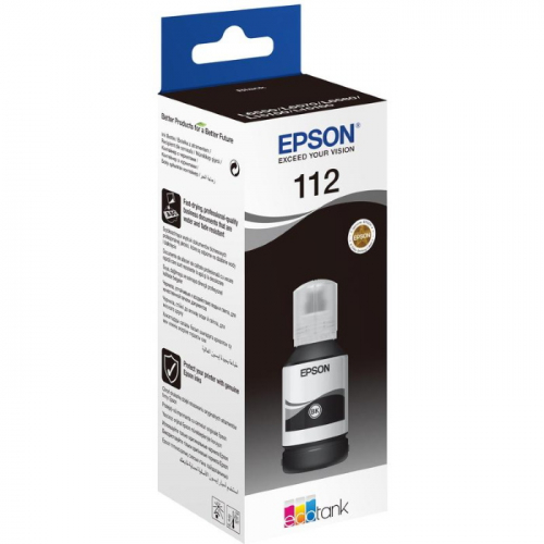 Контейнер с чернилами Epson черный 7500 страниц для Epson M15140 , L6570 , L6550 , L11160 , L15160 , L15150 (C13T06C14A)