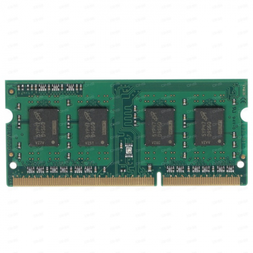 Модуль памяти Foxline DDR3, SODIMM, 4GB, 1600MHz, PC3-12800 Mb/ s, CL11, 1.5V (FL1600D3S11S1-4G)