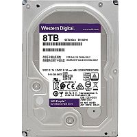 Жесткий диск/ HDD WD SATA3 8Tb Purple 5640 128Mb 1 year warranty (WD84PURU)