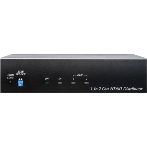 Комплект/ SC&T HD02-4K Разветвитель HDMI сигнала, 1 вход на 2 выхода, стандарт HDMI 1.4a, HDCP, разрешение до 4K(30Гц), в комплекте БП 220/ 5В,2A(DC).