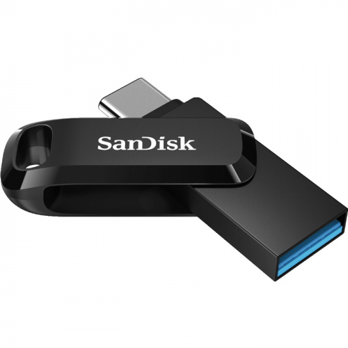 Флеш накопитель 64GB Sandisk Ultra Dual Drive Go USB 3.1 (SDDDC3-064G-G46) фото 2