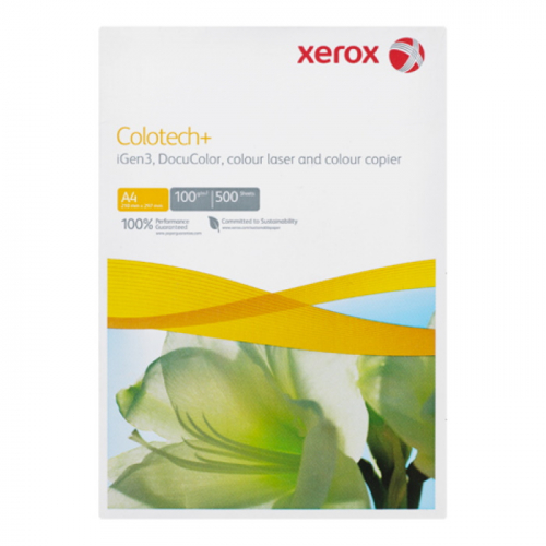Бумага XEROX COLOTECH + без покрытия 170CIE A4/ 100/ 500л. Грузить кратно 4.(003R98842)