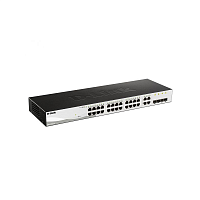 Коммутатор/ DGS-1210-28/ FL Managed L2 Switch 24x1000Base-T, 4xCombo 1000Base-T/ SFP, Surge 6KV, CLI (DGS-1210-28/FL2A)