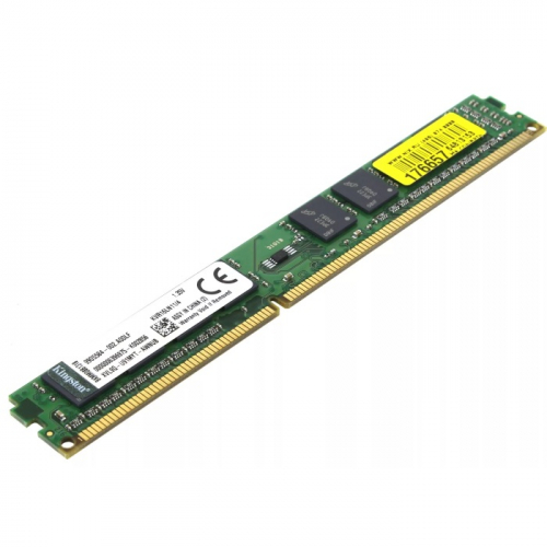 Модуль памяти Kingston KVR16LN11/4, DDR3L DIM 4GB 1600MHz, PC3-12800 Mb/s, CL11, 1.35V (KVR16LN11/4) фото 2