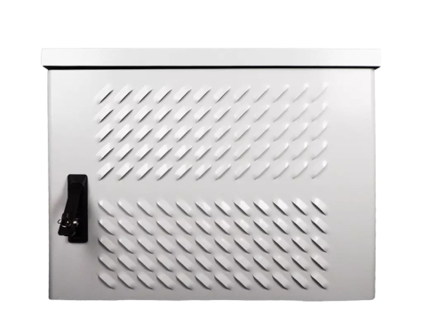 Шкаф уличный всепогодный настенный укомплектованный 12U (Ш600 х Г300), комплектация T1-IP54 (ШТВ-Н-12.6.3-4ААА-Т1)