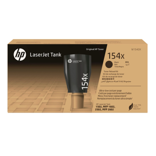 *Заправочное устройство HP 154X Black LaserJet Tank Toner Reload Kit (W1540X)