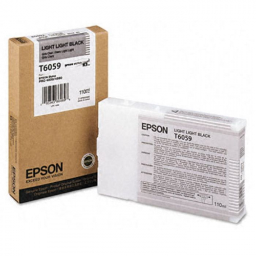 Картридж струйный EPSON T6059 светло-серый 110 мл для Stylus Pro 4880 (C13T605900)