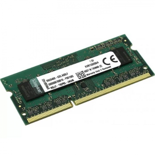 Модуль памяти Kingston KVR13S9S8/4,DDR3 SODIMM 4GB 1333MHz, PC3-10600 Mb/s, CL9, 1.5V (KVR13S9S8/4)