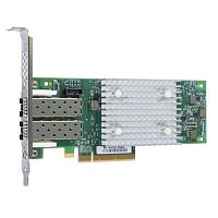 HBA-адаптер HPE StoreFabric SN1100Q, FC 16 Гбит/ с, 2x PCI-E 3.0, 2x 16 Гбит SFP+, брекеты (P9D94A)