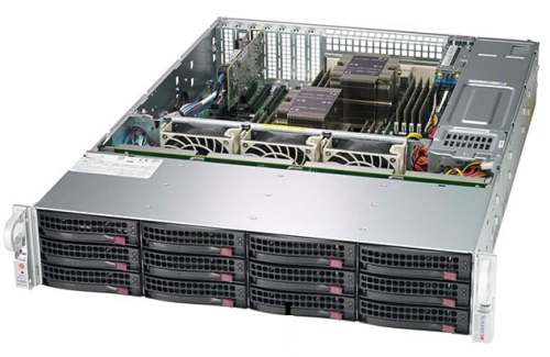 SuperStorage 2U/ Dual Socket P (LGA 3647) support/ 16 DIMMs up to 4TB/ 3 PCI-E 3.0 x16, 4 PCI-E 3.0 x8/ 12 Hot-swap 3.5
