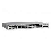 Catalyst 9200 48-port full PoE+, Modular uplink option, PS 1x1kW, Network Essentials, PoE 740/ 1440W , C9200-48P-E