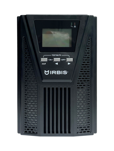 ИБП IRBIS UPS Online 1000VA/ 900W, LCD, 2xSchuko outlets, USB, RS232, SNMP Slot, Tower (ISL1000ET)