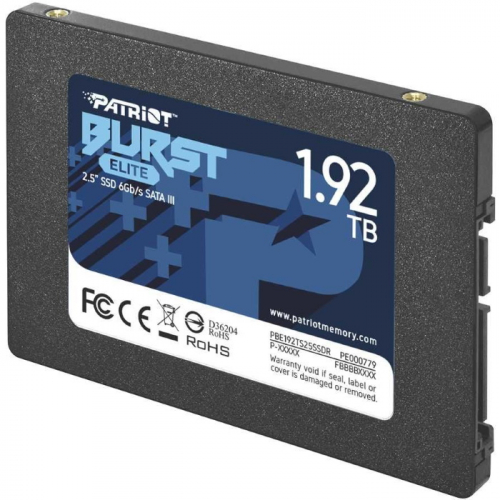 Твердотельный накопитель SSD 1.92TB Patriot Burst Elite, 2.5