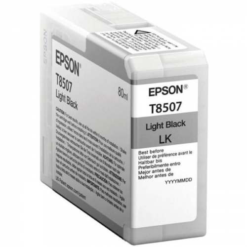 Картридж струйный EPSON T8507 серый 80 мл для SC-P800 (C13T850700)