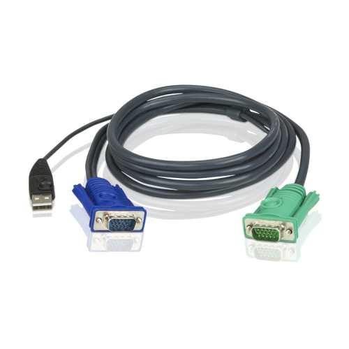 ATEN CABLE HD15M/ USB A(M)--SPHD15M, 1.2m (2L-5201U)