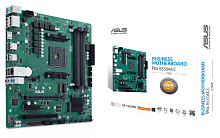 Материнская плата ASUS PRO B550M-C/ CSM, Socket AM4, B550, 2*DDR4,2*DP+HDMI, SATA3 + RAID, Audio, Gb LAN, USB 3.1*8, USB 2.0*4, COM*1 header (w/ o cable), mATX ; 90MB15Q0-M0EAYC, 3 year (PRO B550M-C/CSM)
